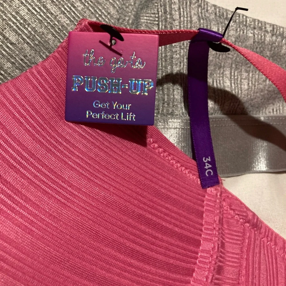 34C Aeropostale wire push-up bras - Picture 3 of 3